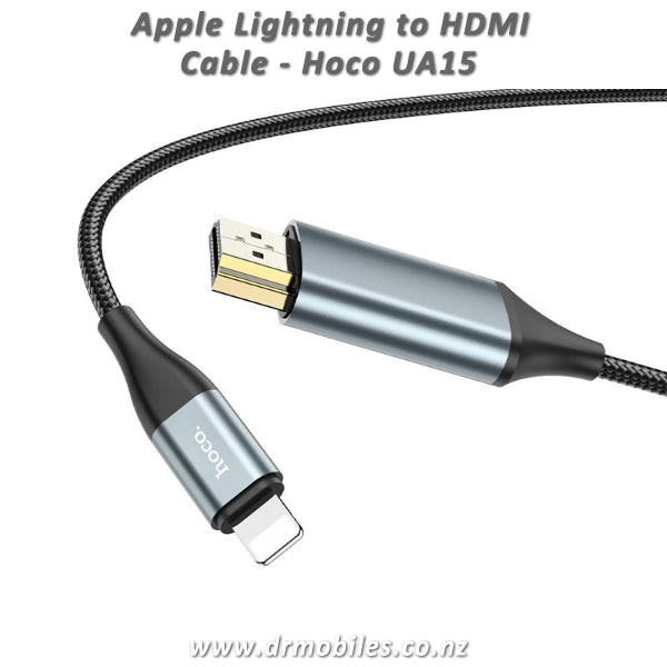 iPhone Lightning to HDMI Cable 2 Meters - Hoco UA15