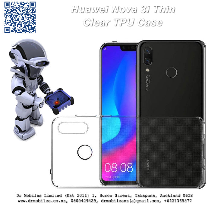 Huawei Nova 3i (6.3") TPU Clear Case