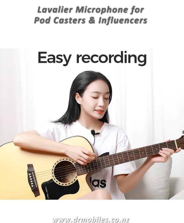 Lavalier Microphone for Pod Casters and Influencers - Joyroom JR-LM1