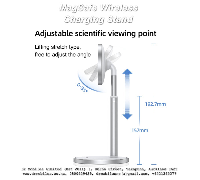 Desktop Magnetic Wireless Charger Bracket Stand Wireless Charging Holder for iPhone MagSafe JR-A52