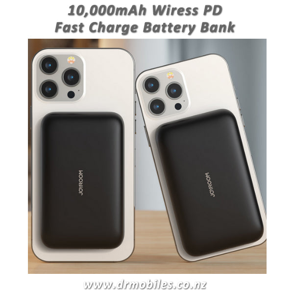 10,000mAh Wireless Battery Bank Fast Charge PD Joyroom JR-W020