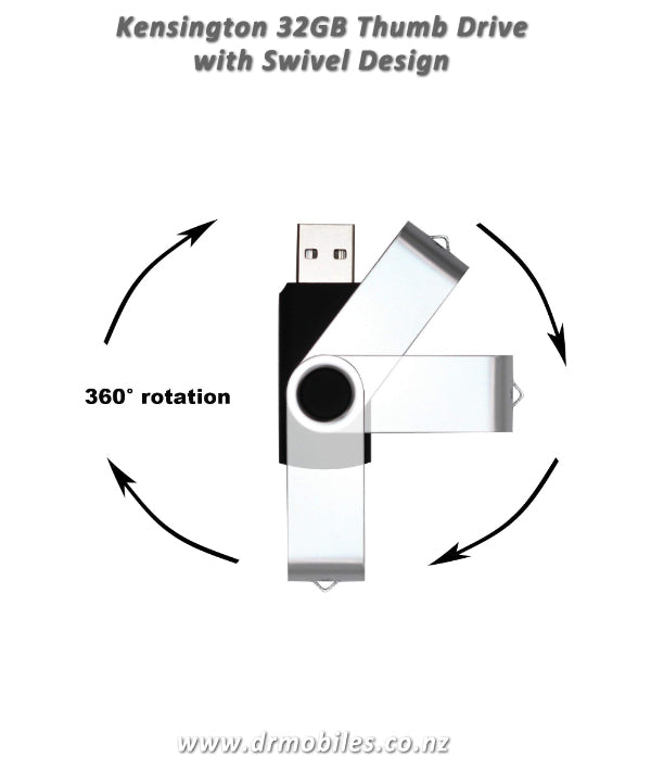 Kensington Swivel 2. 0 USB 32 GB thumb drive