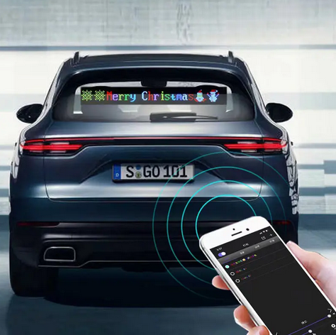 Flexible LED Pixel Panel Display Screen Scrolling Text Support App Control