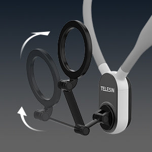 Magsafe Silicone Neck Mount Magnetic Selfie Stick Phone Neck Holder TELESIN