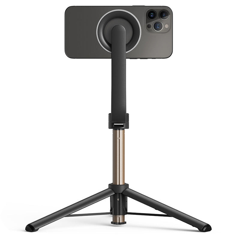 Magsafe Magnetic Phone Mount Remote Control Selfie Stick Tripod WS-22005 Magnetic Selfie Stick (Black/White)