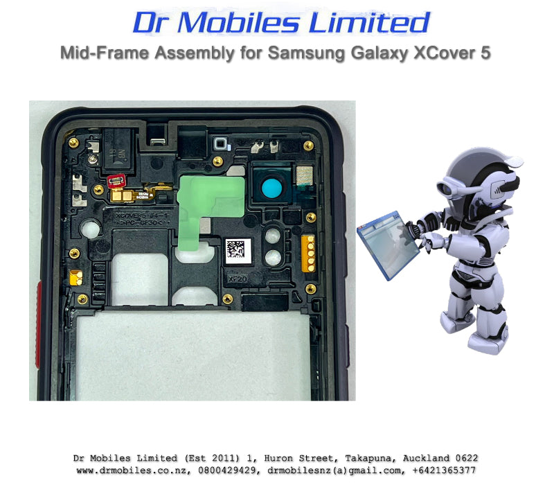 Samsung Galaxy Xcover 5 G525 G525F Mid-Frame - Phone Repair Parts