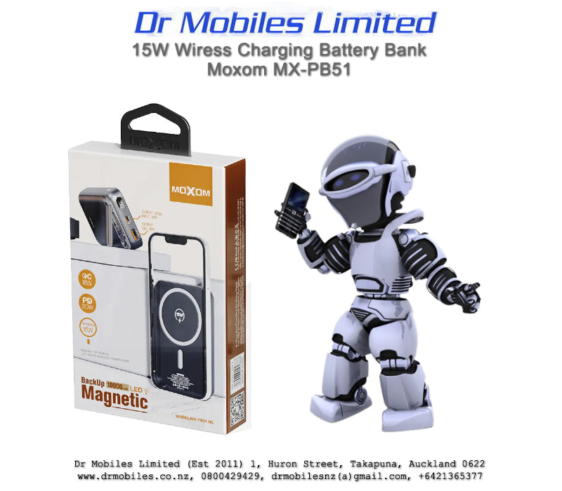MagSafe Wireless Charging Battery Bank. Moxom MX-PB51