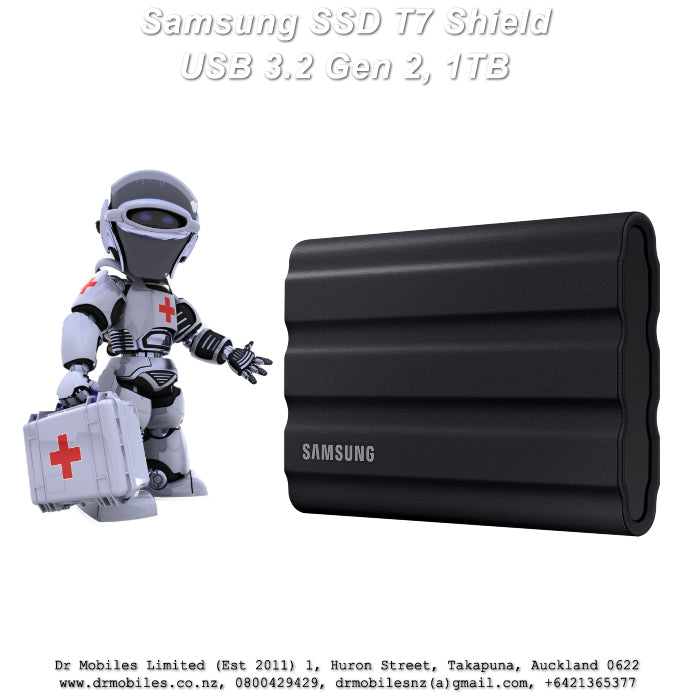 Samsung Portable SSD T7 Shield USB 3.2 Gen 2, 1TB