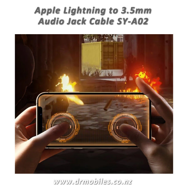 Apple Lightning to 3-5mm Male Plug, Audio HiFi Adaptor Cable - Joyroom SY-A02