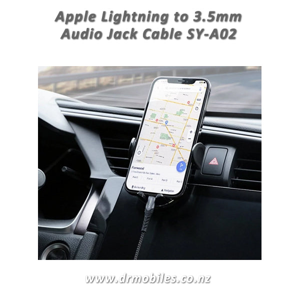 Apple Lightning to 3-5mm Male Plug, Audio HiFi Adaptor Cable - Joyroom SY-A02