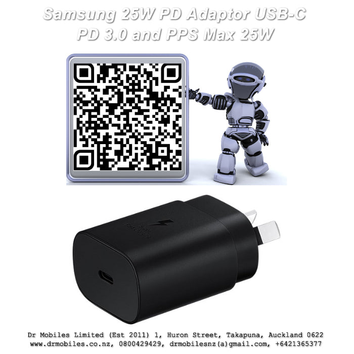 Samsung Super Fast Charging max. 25W, PD 3.0 PPS max. 25W