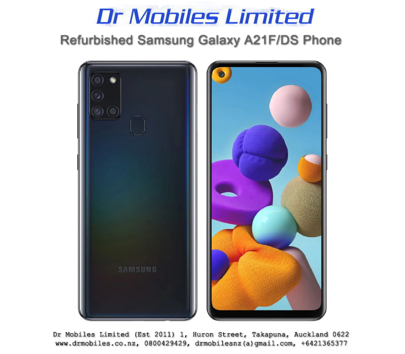 Refurbished Samsung Galaxy A21s, Dual SIM Phone