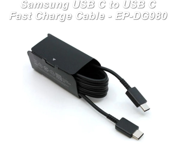 Samsung USB "C" to USB "C" Charging Cable EP-DG980