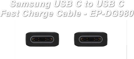 Samsung USB "C" to USB "C" Charging Cable EP-DG980