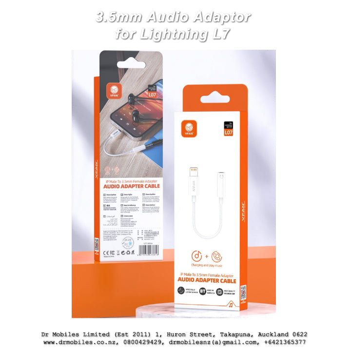 USB Male to 3.55mm Female Audio Port - VipFan L08