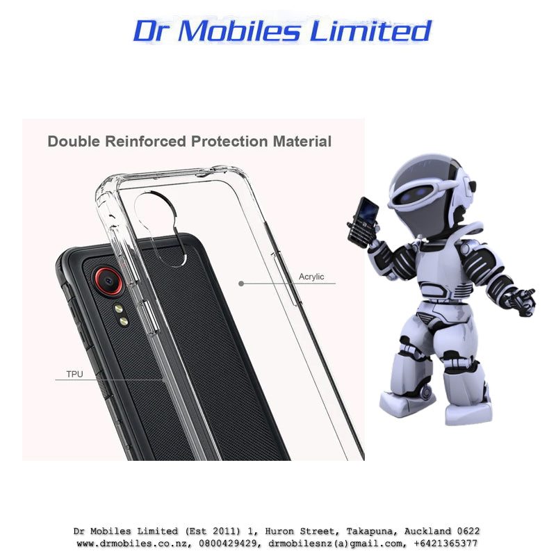 Galaxy XCover 7 (5G) Clear, TPU Protective Case, Sleeves, Back Cover