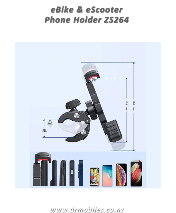 Phone Holder  for eBike, eScooter & Bicycle  Joyroom JR-ZS264