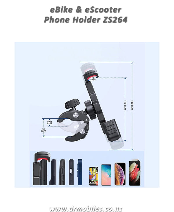 Phone Holder for eBike, eScooter & Bicycle Joyroom JR-ZS264