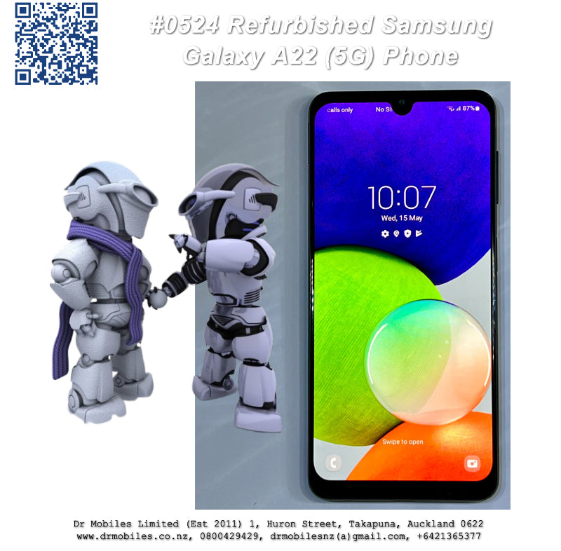 Refurbished 5G Phone: Samsung Galaxy A22 (4GB/128GB) #0524