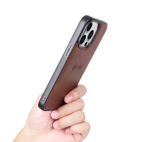 Hanman 2 in 1 MagSafe Detachable Wallet Case for iPhone 17 Pro