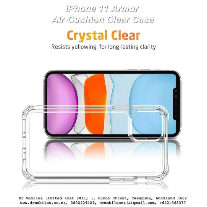 Apple iPhone 11 Armor Air-Cushion Clear Case