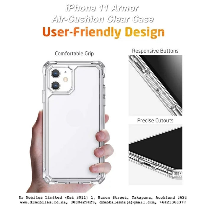 Apple iPhone 11 Armor Air-Cushion Clear Case