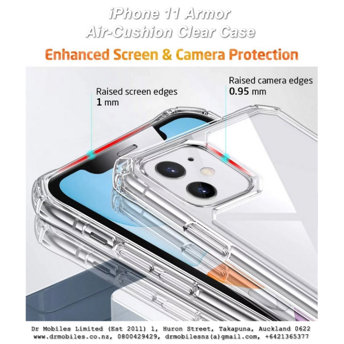 Apple iPhone 11 Armor Air-Cushion Clear Case