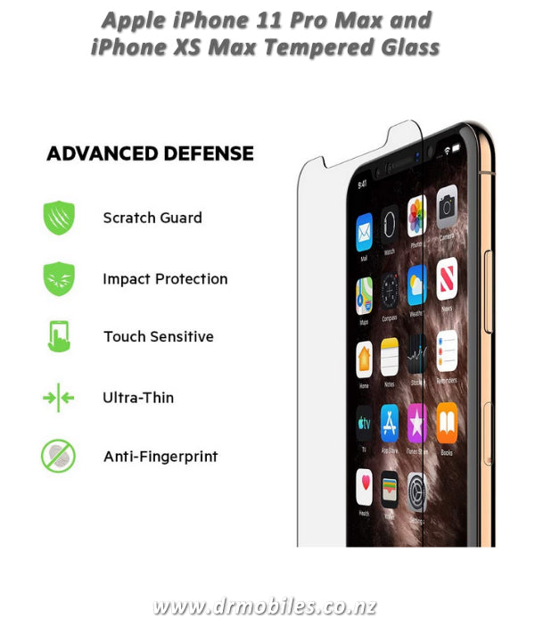 Apple iPhone 11 Pro Max, iPhone XS Max Screen Protector Tempered Glass