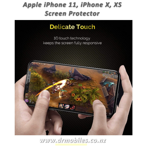 Apple iPhone X, XS and iPhone 11 Screen Protector Tempered Glass
