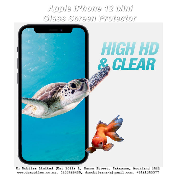 iPhone 12 Mini Glass Screen Protector 9H Hardness Rating