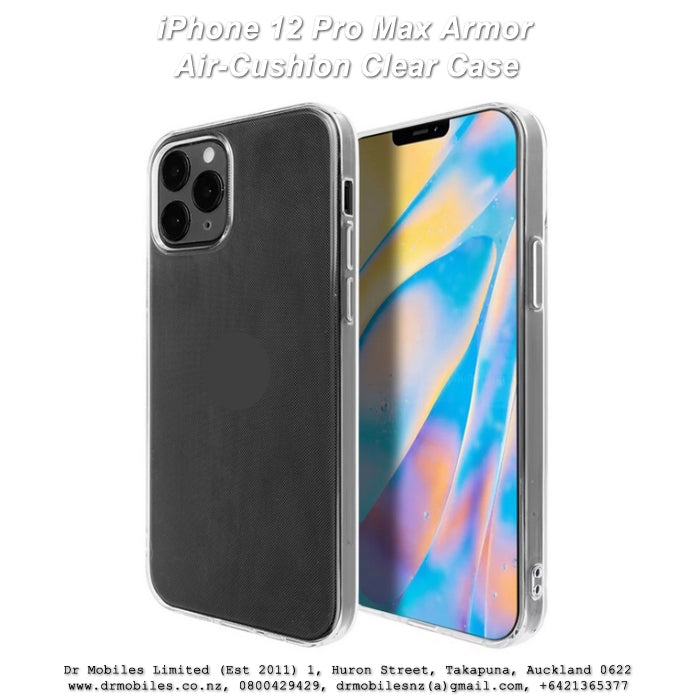 Apple iPhone 12 Pro Max Armor Air-Cushion Clear Case