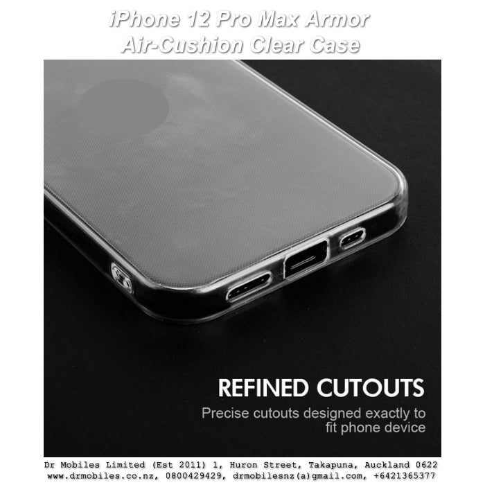 Apple iPhone 12 Pro Max Armor Air-Cushion Clear Case