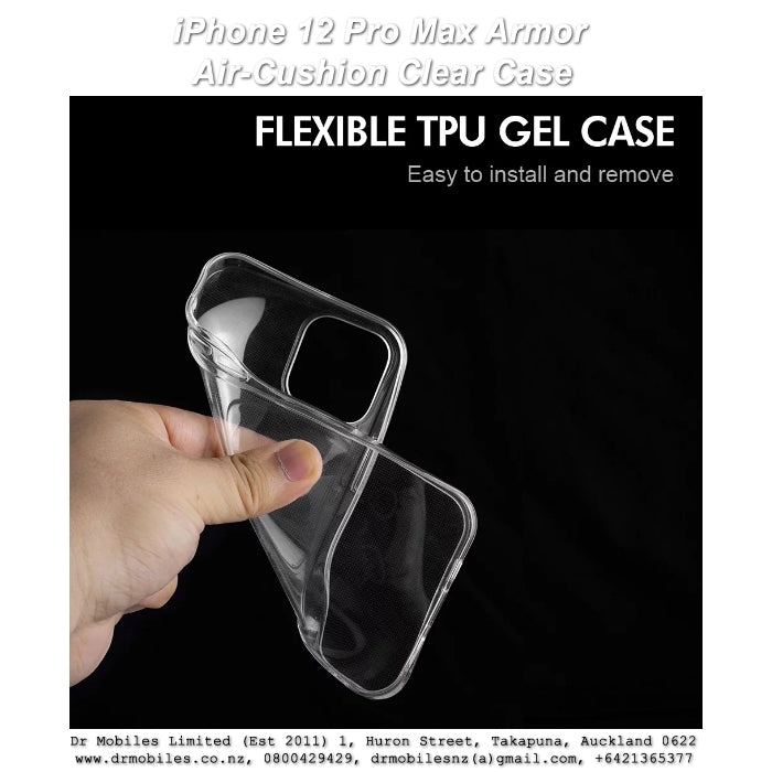 Apple iPhone 12 Pro Max Armor Air-Cushion Clear Case