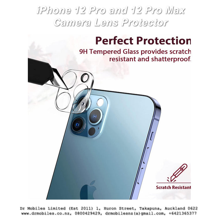 Camera Lens Protector for iPhone 12 Pro or iPhone 12 Pro Max