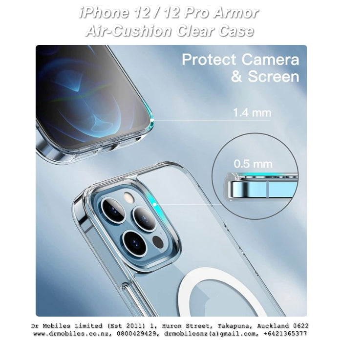 Apple iPhone 12, iPhone 12 Pro Armor Air-Cushion Clear Case