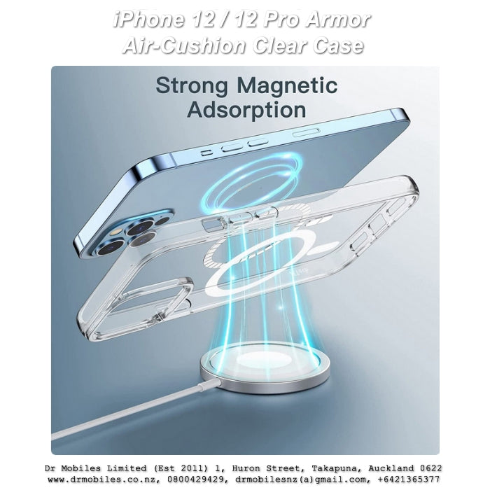 Apple iPhone 12, iPhone 12 Pro Armor Air-Cushion Clear Case