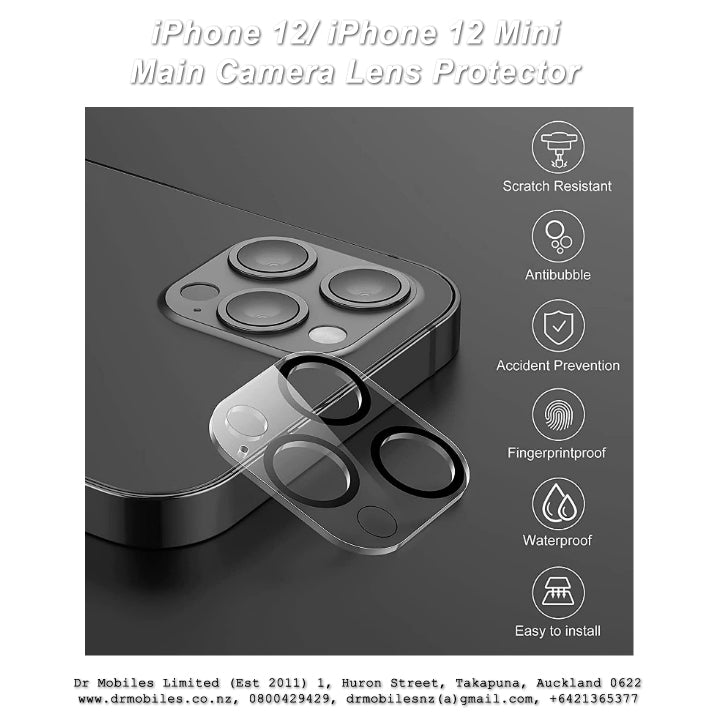 Camera Lens Protector for iPhone 12 or iPhone 12 Mini