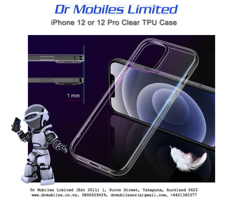 Apple iPhone 12/12 ProClear TPU Case