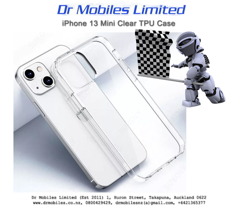 Apple iPhone 13 Mini Clear TPU Case