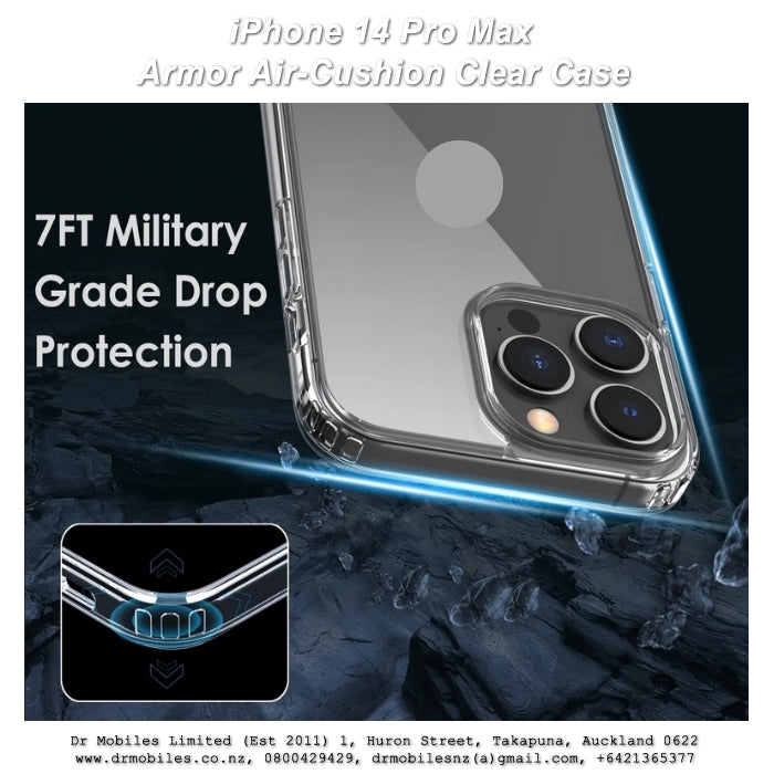 Apple iPhone 14 Pro Max Armor Air-Cushion Clear Case