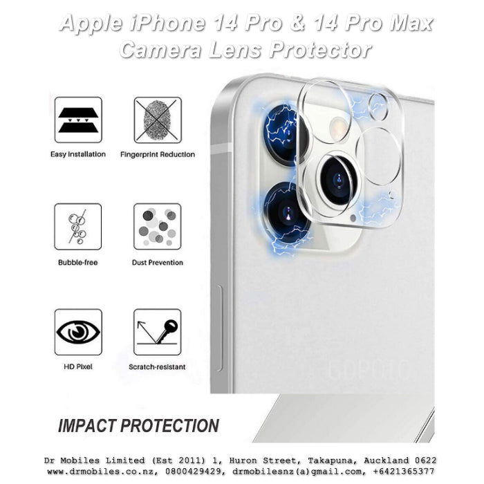 Camera Lens Protector for iPhone 14 Pro or iPhone 14 Pro Max