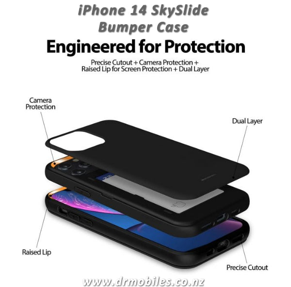 Apple iPhone 14 (6.1") Skyslide Bumper Case by Mercury