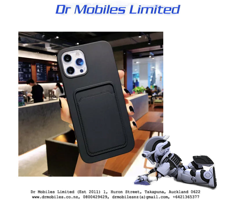 Apple iPhone 14 and iPhone 14 Plus Soft Case with Card Slot