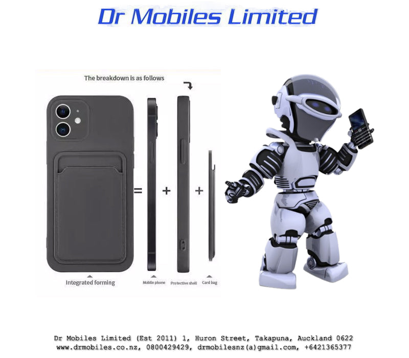 Apple iPhone 14 and iPhone 14 Plus Soft Case with Card Slot