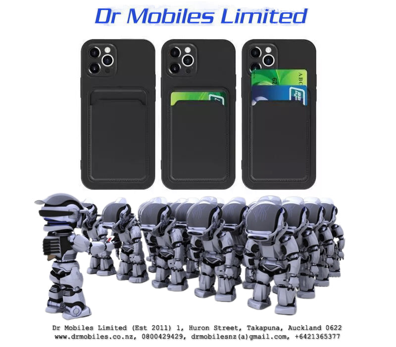 Apple iPhone 14 and iPhone 14 Plus Soft Case with Card Slot