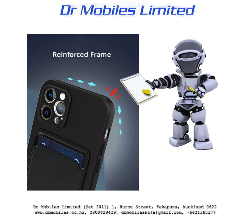 Apple iPhone 14 and iPhone 14 Plus Soft Case with Card Slot