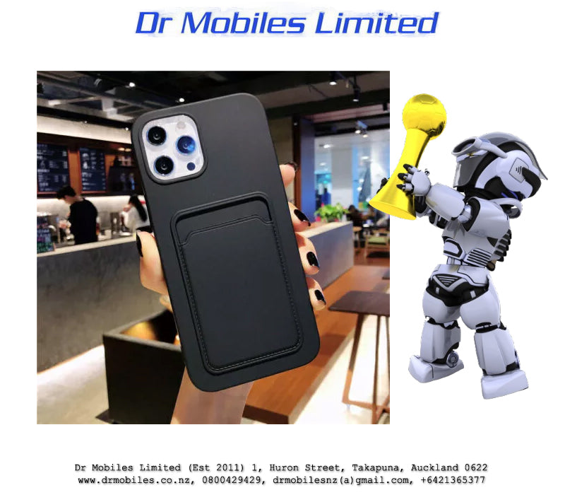 Apple iPhone 14 and iPhone 14 Plus Soft Case with Card Slot