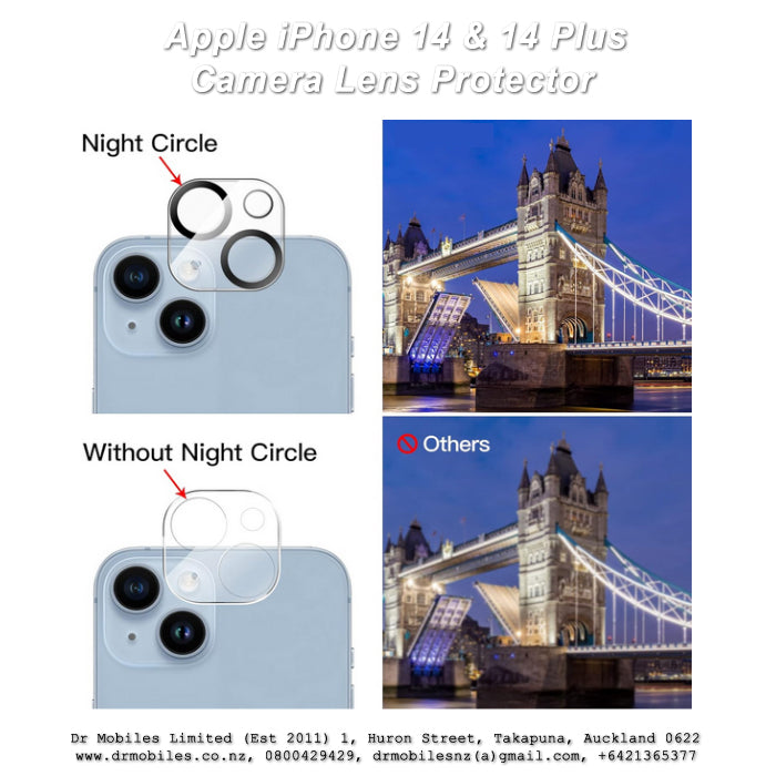 Camera Lens Protector for iPhone 14 or iPhone 14 Plus