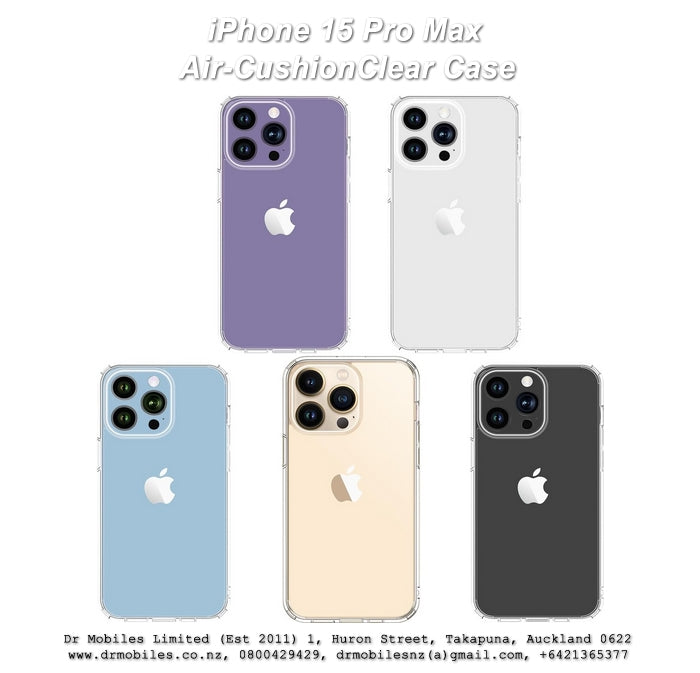 Apple iPhone 15 Pro Max Armor Air-Cushion Clear Case