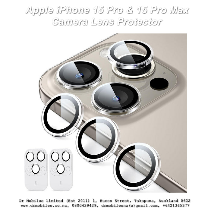 Camera Lens Protector for iPhone 15 Pro or iPhone 15 Pro Max